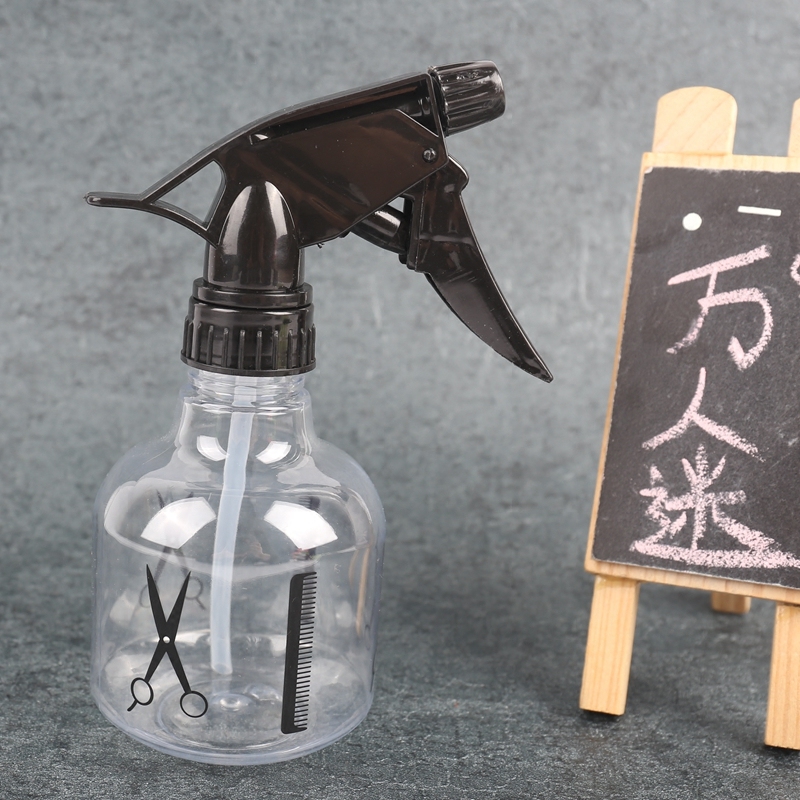 Hairdresser Shop Spray Pot Beauty Hair Tool Adjustable Water Spray Pot Rationals Transparent Spray Bottle Small Spray Pot Gardening Watering Nebulizer