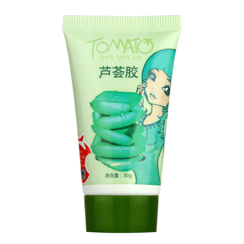 番茄派TOMATO芦荟胶补水保湿祛痘淡化痘印面霜女男士乳液晒后修复