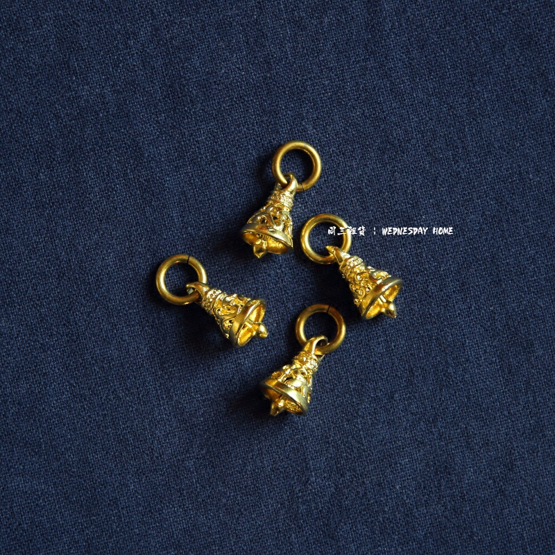 Handmade Keyring Creative Keychain Traditional Keychain Vintage Keychain Christmas Keychain Brass Keychain