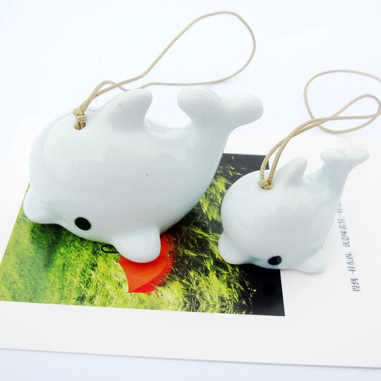 Dolphin Love Creative Wind Bells Hang up Bedroom Room Little Qing New Girls Day Gift Student Home Residence Ornaments