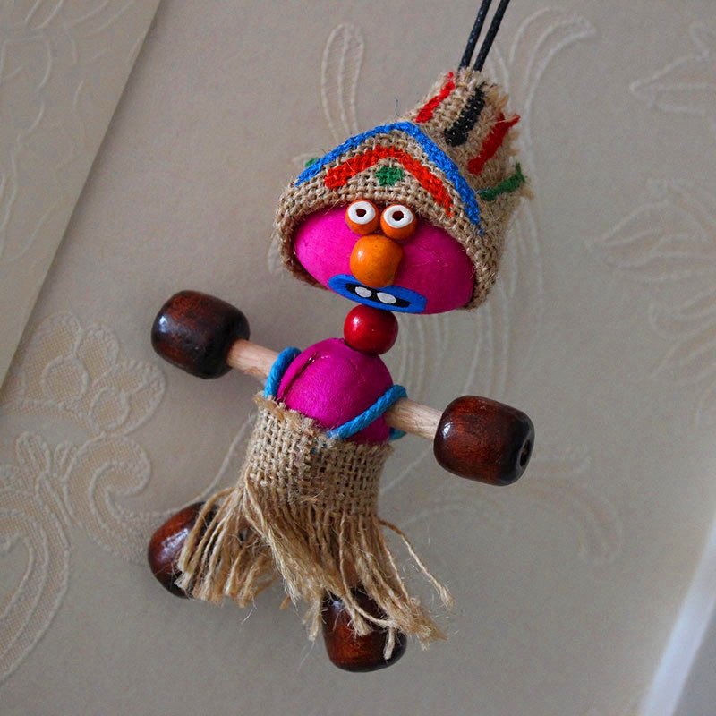 Creative Car Pendant Small Gift Expression Doll Bag Pendant Kindergarten Kid Prize Yunnan Tourist Souvenir