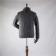 Nặng và hiếm 85 len +15 cashmere + cổ áo lông thú cao cấp sang trọng nam mùa thu và mùa đông đứng cổ áo len cashmere