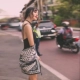Váy đen nhỏ Hepburn 2018 mới của phụ nữ bên bờ biển eo cao eo thon váy treo cổ điển tiệc tùng mùa hè nữ - Váy eo cao