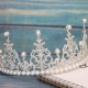 Zixi Baking Trang trí Pearl Crown Cô gái trẻ em Mũ nón Net Red Queen Sinh nhật Vương miện Bánh trang trí - Trang trí nội thất trang trí sân thượng Trang trí nội thất
