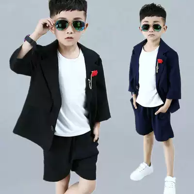 2 Boys dress small suit 3 children gentleman suit 4 little boy short sleeve 5 summer 6 year old flower children's shorts set 7