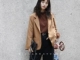 GILLANN / mùa thu retro phiên bản Hàn Quốc mới của phiên bản thời trang tốt của áo khoác mỏng phù hợp với áo khoác nữ