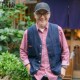 Spring and summer vest for the elderly, middle-aged dad and father's summer jacket, middle-aged and elderly denim vest for men with multiple pockets