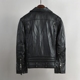 Da dày Harley da nam da lỏng lẻo cộng với phân bón XL quần áo xe máy áo khoác da xe máy - Quần áo lông thú áo khoác vest nam Quần áo lông thú
