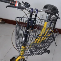 Giỏ xe đạp điện móc phụ tùng pin xe đạp leo núi gấp xe giỏ giỏ xe phía trước và phía sau - Phụ kiện phụ tùng xe máy điện