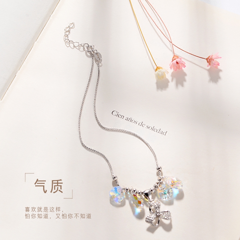 Chaine de cheville Femme LADY en Argenterie - Ref 3102606 Image 5