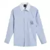 Shenzhen Mingde school uniform Boys dress Men's long-sleeved shirt Zongyue school uniform