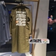Adidas clover NOVA chữ graffiti Zhang Yuning Xu Luer áo gió dài BQ7875 - Áo gió thể thao áo gió nam uniqlo Áo gió thể thao
