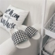 Chic port mùi gió retro kẻ sọc đen trắng và dép nữ mùa hè thời trang Hàn Quốc dép chống trượt giày dép Dép