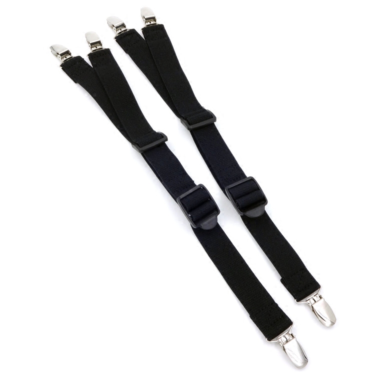 Multifunction harness clip for men's hanging socks with shirt clamp European and European Y type socks non-slip shirt anti-crease dual-use clip