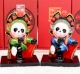 Thành Đô Oriental Craft Oriental Gongyi Opera Tứ Xuyên Opera Panda Mặt trang trí Trang trí Túi quà tặng Logo có thể in
