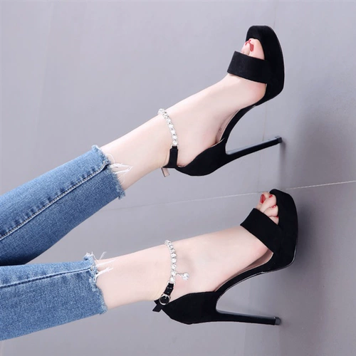 Обувь на высоком каблуке, летние сексуальные сандалии, туфли, 2020, популярно в интернете