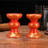 Буддийский храм поставляет керамические хрустящие лампы для буддийских свечей свеча свеча