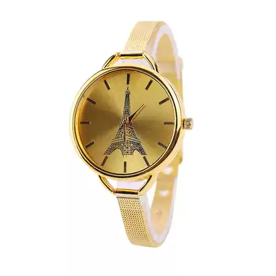 New luxury Fashion Watch Gold Silver relogio feminino Ladies