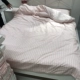 IKEA IKEA chăn màu hồng chăn Fiafdo cô gái trái tim dễ thương ấm áp chăn với vỏ gối - Quilt Covers