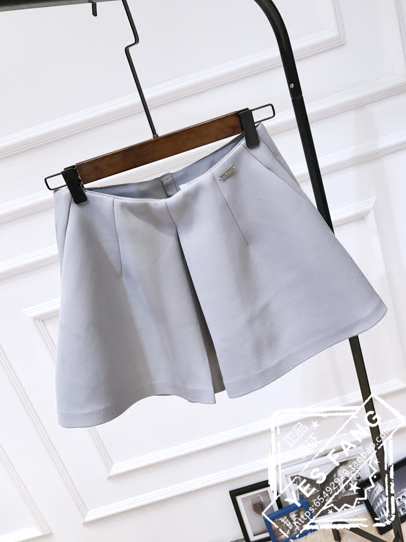 裤子2017新款短裤女夏 韩版高腰阔腿裤女宽松休闲裤