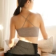 Mùa xuân và mùa hè Nhật Bản thoải mái ống hàng đầu chống ánh sáng vi cổ áo quấn ngực bên trong pad chéo đẹp trở lại áo khoác phụ nữ có thể mặc