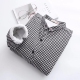 Mùa đông 2018 mới cộng với áo sơ mi kẻ sọc nhỏ nhung nữ dài tay cộng với áo sơ mi cotton đáy quần dày ấm áp áo sơ mi nữ dài tay thời trang Áo sơ mi
