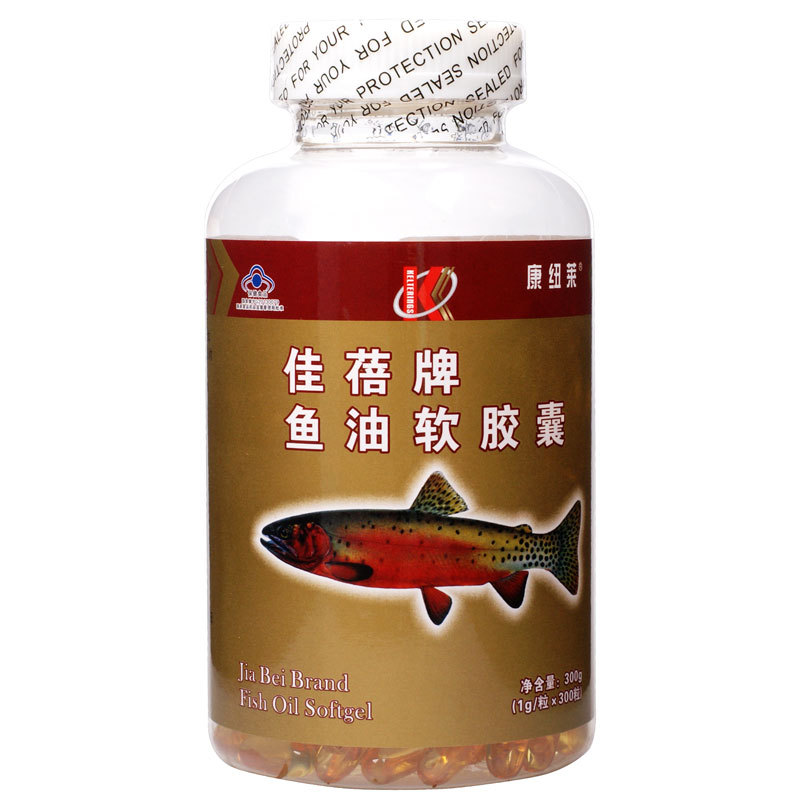 康纽莱 佳蓓牌鱼油软胶囊 1g/粒*300粒