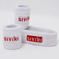 SIVIRI khí chất thoáng khí headband dây đeo cổ tay ba mảnh đàn hồi thân thiện với da thấm mồ hôi tập thể dục thiết bị bảo vệ quần thể thao nam