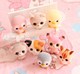 Cute soft cute small animal flocking doll toy decoration desktop car cartoon decoration decoration decoration