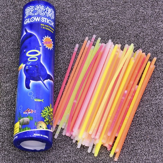 Fluorescent Bracelet Fluorescent Toy Luminous Stick Luminous Stick 61 Children's Day Luminous Toy Luminous Shape Birthday Supplies