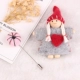 Phiên bản tiếng Hàn của bộ đồ len giáng sinh handmade len nỉ phim hoạt hình Người tuyết nai sừng tấm trâm cài áo len