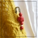 Ama Shi Zhu Sha trâm nữ retro pin lớn khóa áo len cardigan cao cấp áo ác ác vận chuyển khăn choàng may mắn cài áo Trâm cài
