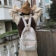 2018 phiên bản Hàn Quốc của thủy triều mới túi đeo vai đại học túi gió chic túi chống nước nữ ba lô hoang dã túi giải trí sinh viên