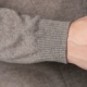 Como Boca mùa xuân mới cashmere áo len nam rắn màu áo len giản dị vòng cổ thời trang áo len gile nam Áo len Cashmere