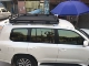 Hách Prado LC120 150 đặc biệt màu đen mát mẻ giá để hành lý khung mái giá giỏ hành lý - Roof Rack