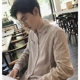 Lin Shanshan phiên bản tiếng Hàn của khung kim loại tròn retro gương phẳng văn học nam nữ thiết kế âm thanh nổi kính khung thủy triều gọng kính Kính