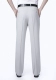 Playboy Men Silk Silk Quần nam Mùa hè mỏng kinh doanh Quần thường miễn phí Hot Straight Quần trung niên