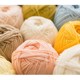 New mom's handmade five-strand combed 5-strand milk cotton yarn ball crochet diy hand-knitted bag hat Sister Su Su's home