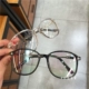 Hàn Quốc ulzzang Harajuku gương kim loại retro chân vuông móng kính văn học khung kính cận thị gương phẳng nam nữ