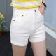 Shorts for women summer 2024 new summer style denim shorts for women stretch Korean style high waist slim curling large size versatile