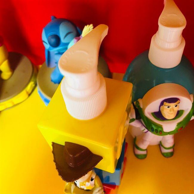 Animation cartoon toy story toy bass hudi trish character stereo bath bottle hand sanitizer container bottle