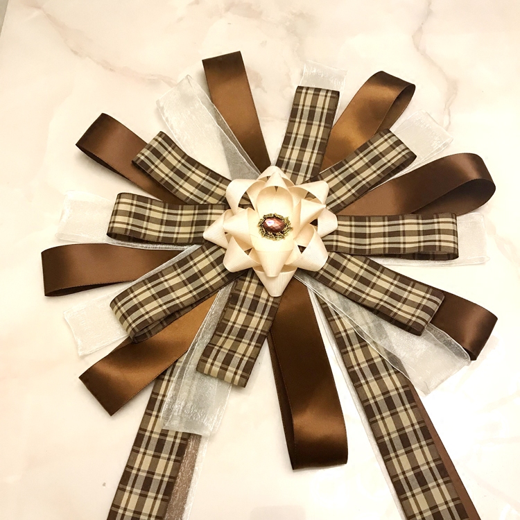 Model room supplies toilet flower hotel toilet decoration toilet seal toilet decoration real estate ribbon decoration