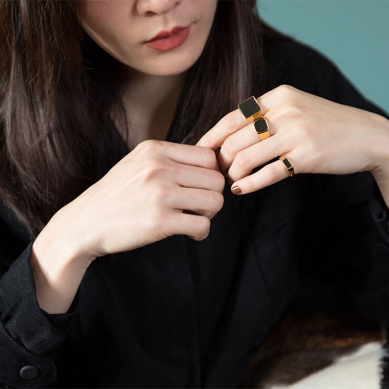 Bague Femme OTHER   en Acier au titane - Ref 3086662 Image 4