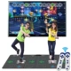 Dance Master Dancing Mat Double Yoga TV Giao diện Máy tính Công dụng kép Làm dày HD Giải trí tại nhà Bàn tay massage - Dance pad