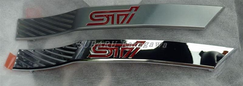 Japan Original Dress 10 Generation Wing Leopard STI Plated Chrome Wing Subplate Placard Matte Leaf Plate Badge Decoration Panel