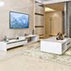 Hiện đại mới đơn giản sơn bàn cà phê kính thiên văn tủ nhỏ căn hộ phòng khách bộ bàn ghế giường ngủ gỗ Bộ đồ nội thất