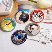 [2 miếng] ấm áp cổ điển Trung Quốc phong cách vòng chất lượng phù hợp với cổ áo kim cá nhân dễ thương trâm cài - Trâm cài