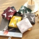 Jizi thêu ví nữ retro ví nhỏ nữ ngắn đoạn nhỏ tươi Hàn Quốc phiên bản gấp hai ví sinh viên