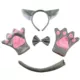 Bow tie cung cấp găng tay Halloween headband trẻ em mũ của trẻ em bóng động vật đuôi - Sản phẩm Đảng / Magic / Hiệu suất