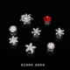 Nhật Bản và Hàn Quốc ngọt ngào rhinestone ngọc trai cô dâu tóc phụ kiện vít khóa xoắn ốc mùa xuân chuck tóc bện tóc kẹp tóc phụ kiện - Phụ kiện tóc kẹp càng cua dài Phụ kiện tóc